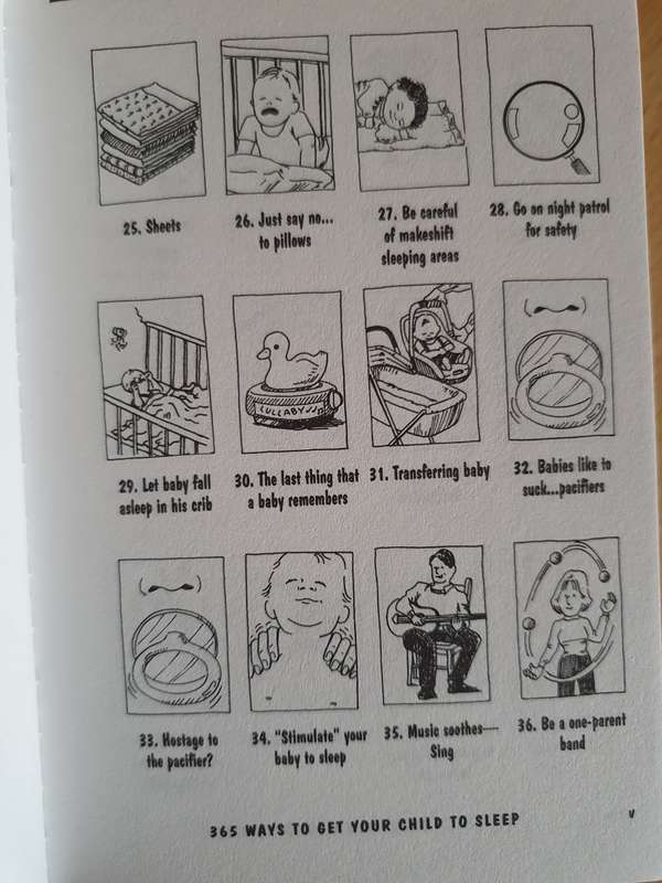 365 Ways to Get Your Child to Sleep (from birth to six) Paula Elbirt  (Paperback)