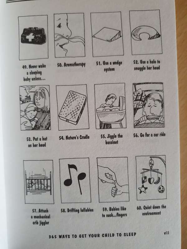 365 Ways to Get Your Child to Sleep (from birth to six) Paula Elbirt  (Paperback)