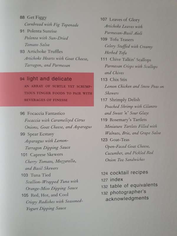 Cocktail Food - 50 finger foods with attitude: Mary Corpening Barber & Lara Corpening Whiteford