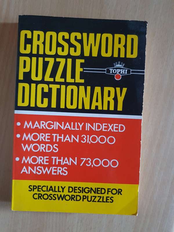 Crossword Puzzle Dictionary (Paperback)