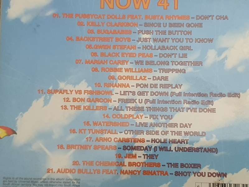 Now That`s What I Call Music! 41  (CD)