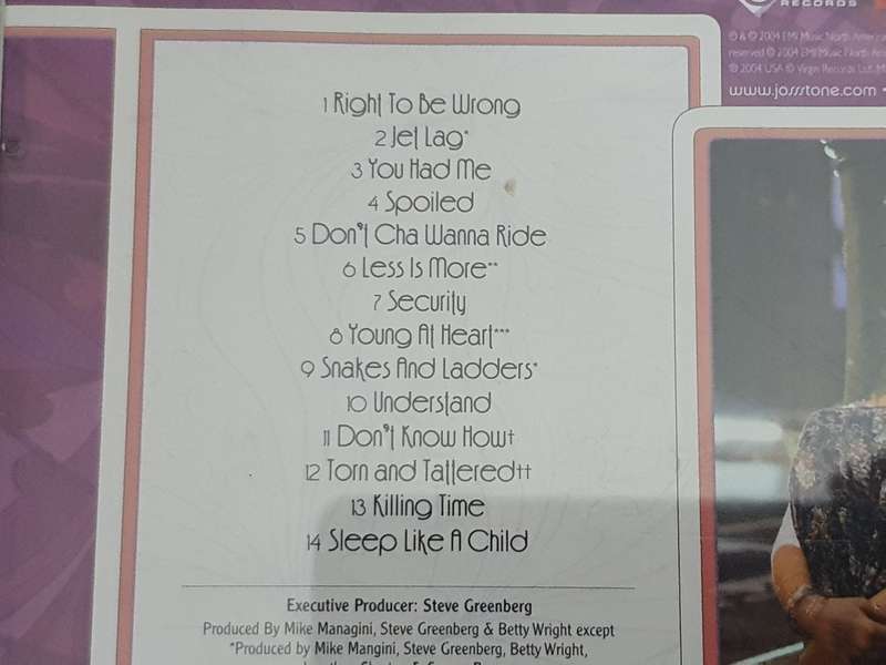 Joss Stone - Mindy Body & Soul - CD
