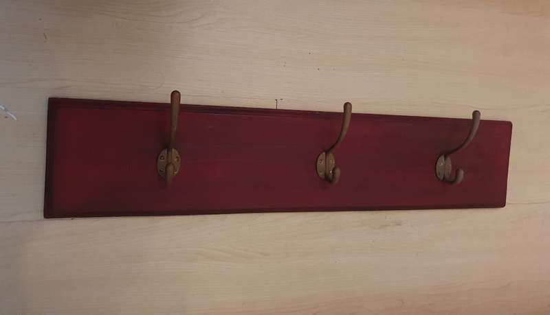 Wooden Wall Hook (85cm x 17cm)