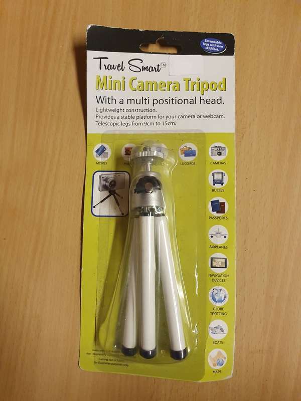 Travel Smart- Mini Camera Tripod