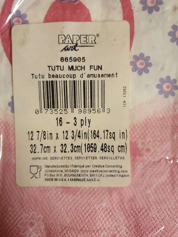 Pack of 16 (3 Ply) Happy Birthday Serviettes