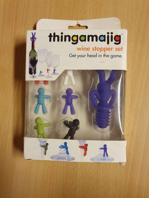 thingamajig wine stopper set