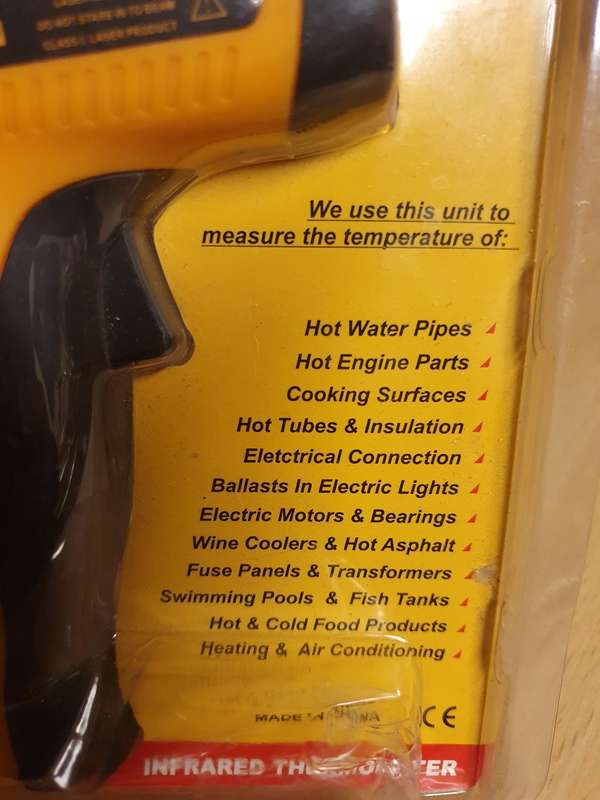 Benetech Infrared Thermometer GM300