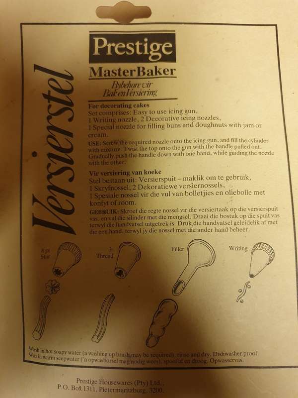 Prestige Icing Set