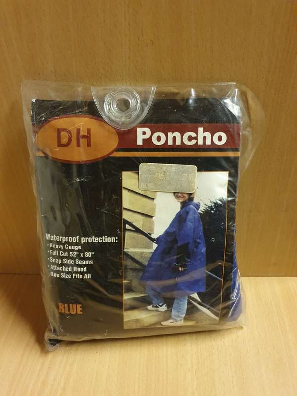 Blue Poncho
