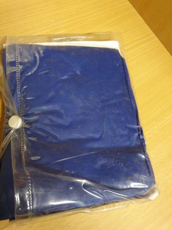 Blue Poncho