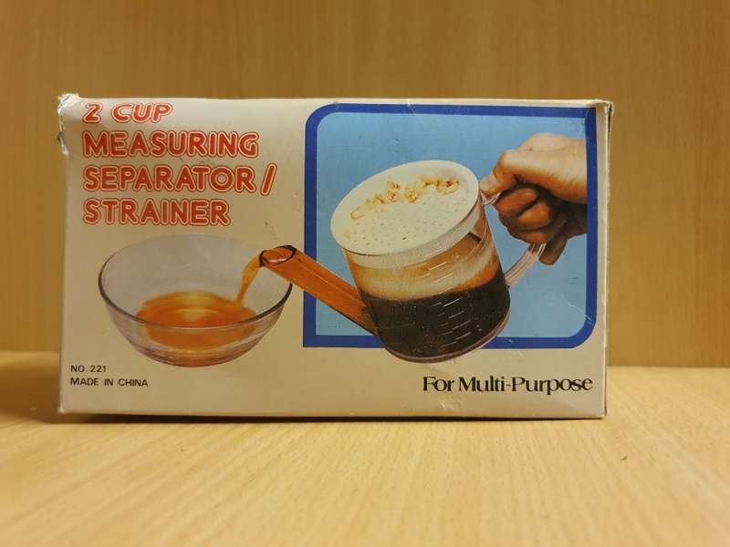 2 Cup Measuring Separator Strainer