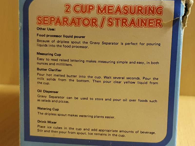 2 Cup Measuring Separator Strainer