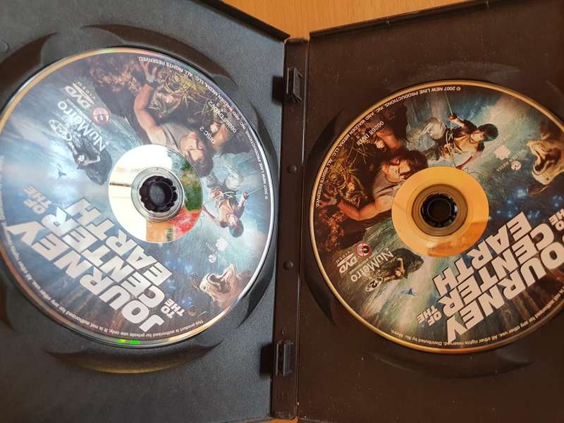 Journey to the Center of the Earth - Dvd (Brendan Fraser) 2 discs