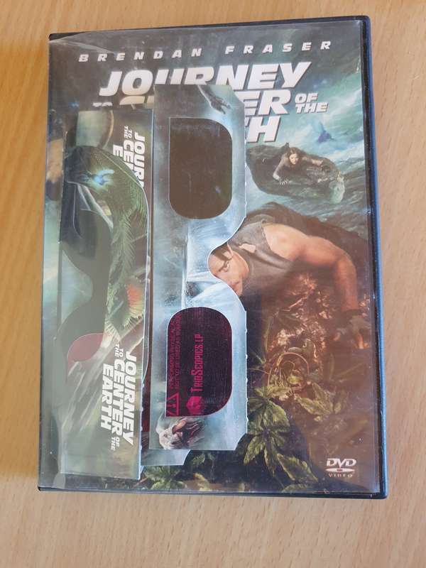 Journey to the Center of the Earth - Dvd (Brendan Fraser) 2 discs