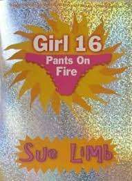 Girl 16, Pants on Fire: Sue Limb (Paperback)