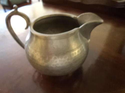 Pewter Creamer