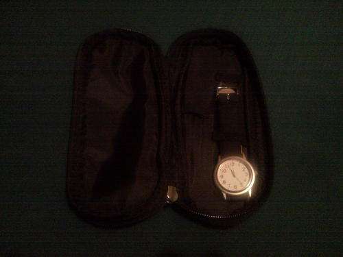 MAN WATCH IN PENCIL CASE
