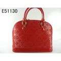 LV INSPIRED RED HANDBAG ... ABSOLUTELY STUNNING !!!