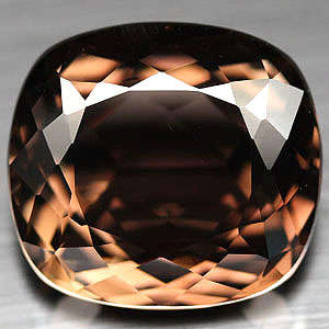 TERRIFIC 24.94ct AAA NATURAL SMOKY AFRICA QUARTZ CUSHION