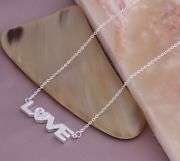 GORGEOUS 925 LOVE PENDANT NECKLACE ... PLUS GIFT BOX