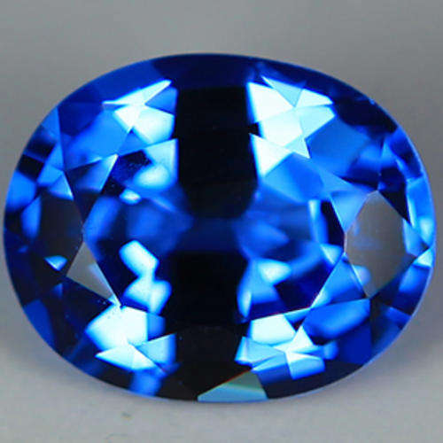 14.80ct STRIKING AAA LONDON BLUE TOPAZ LOOSE GEMSTONE