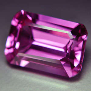 16.30ct GORGEOUS TOP PINK OCTAGON TOPAZ
