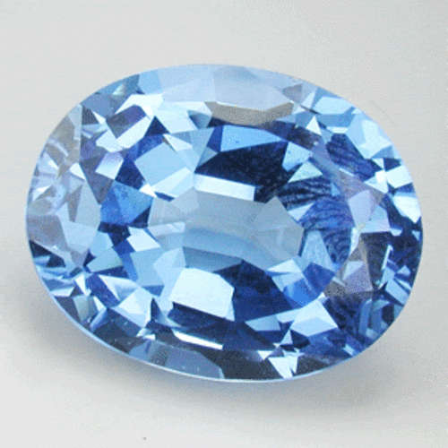 17.50ct STUNNING SWISS BLUE OVAL TOPAZ GEMSTONE