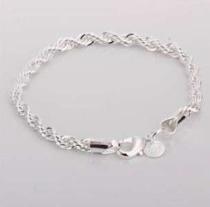 925 TWISTED CHAIN BRACELET