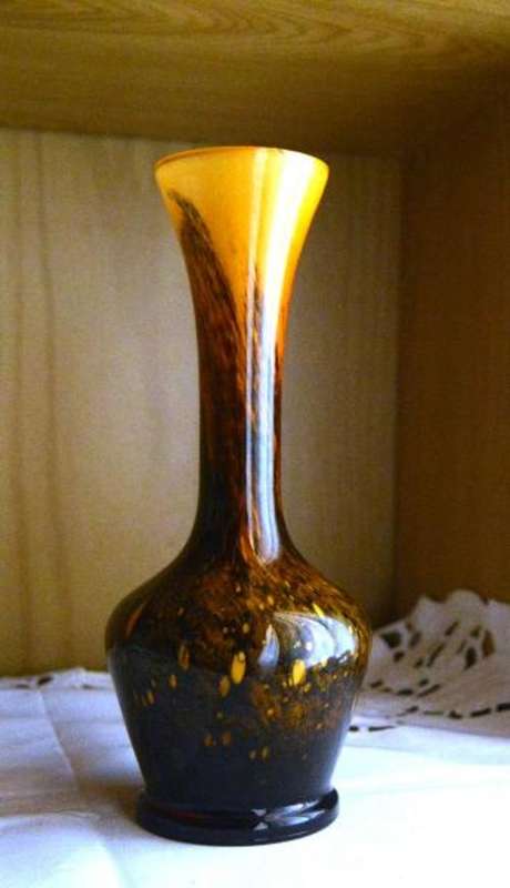 Stunning Tripple Cased/Layered Venetian Glass Vase