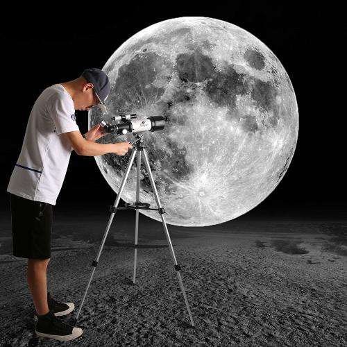 Gskyer Telescope, Travel Scope, 70mm Aperture 400mm AZ Mount Astronomical Refractor Telescope for Ki