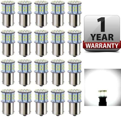 Antline 1156 1141 1003 7506 BA15S LED Bulbs White 20-Packs, Super Bright 3014 50-SMD LED Replacement