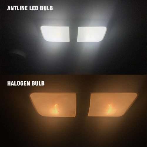 Antline 1156 1141 1003 7506 BA15S LED Bulbs White 20-Packs, Super Bright 3014 50-SMD LED Replacement
