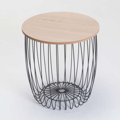 ROUND SIDE TABLE