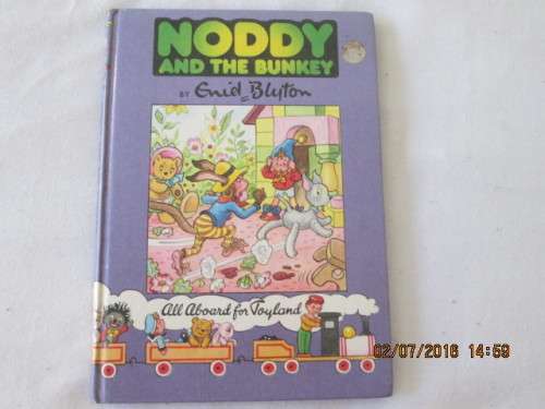 NODDY AND THE BUNKEY - ENID BLYTON