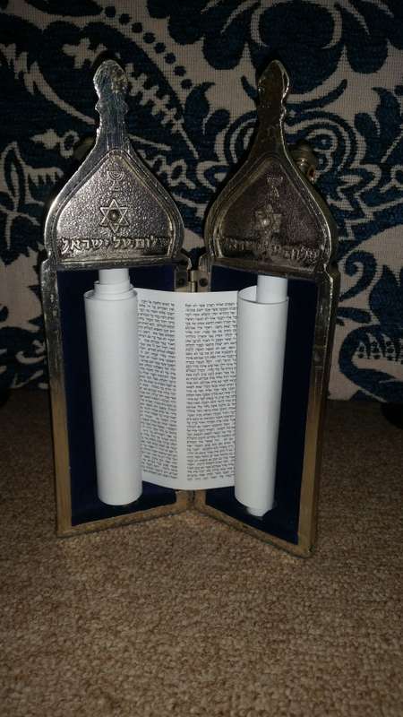 Torah Jerusalem design - Small 925 Electroforming
