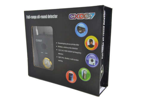 CX007 Anti-Spy Camera Multi-Detector Full-Range All-Round Detector Wireless Laser Signal Finder Lens