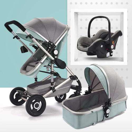 Multifunctional 3 in 1 Baby Stroller