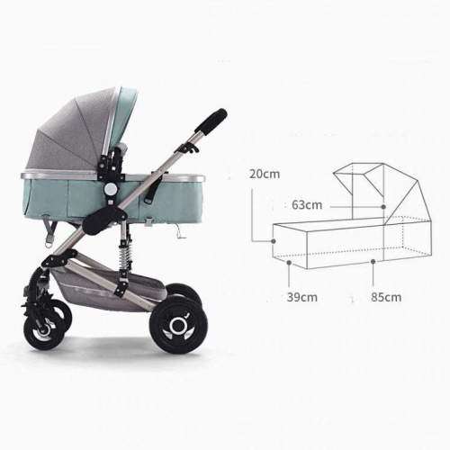 Multifunctional 3 in 1 Baby Stroller