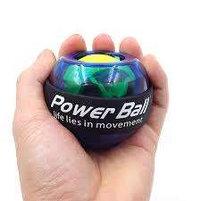 LED Power Wrist Ball Gyro Arm Hand Muscle Training Exercise Force Strengthener
