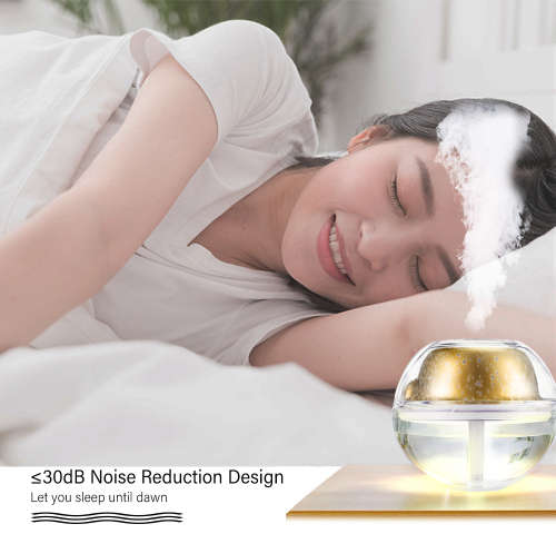 Crystal Night Light Projection Humidifier
