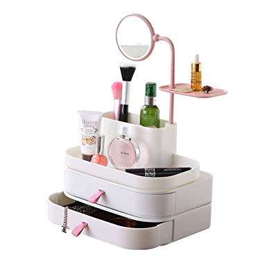 Cosmetic Organiser and Mirror