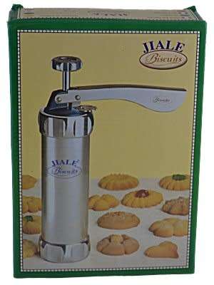 Biscuit Maker Stamp Stainless Steel Baking Cookie Press Pump Machine