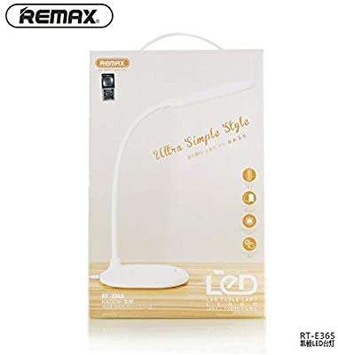 Remax Kaden RT-E365 LED Lamp USB Rechargeable Touch Sensor 3 Level Adjustment Reading Light Desk Tab