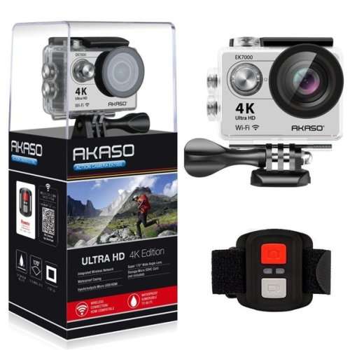 4K Ultra HD 1080P Sports Action Camera WIFI Waterproof LCD
