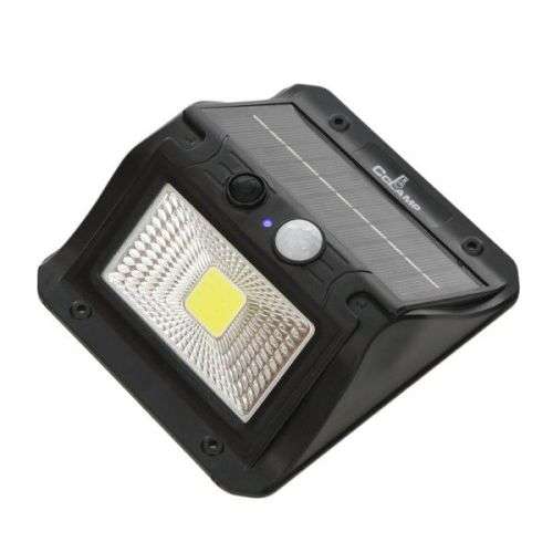 Optic Outdoor Solar Lamp-Black