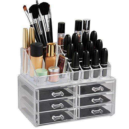 Cosmetic Make-Up Jewellery Acrylic Organizer - 6 Drawer