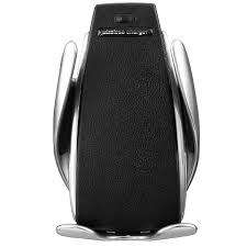 Smart Sensor Wireless Fast Charging Car Charger with 360 Rotation