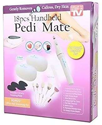 18 pcs Handheld Pedi Mate-professional pedicure