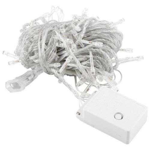 10m Optic LED Fairy Lights - White