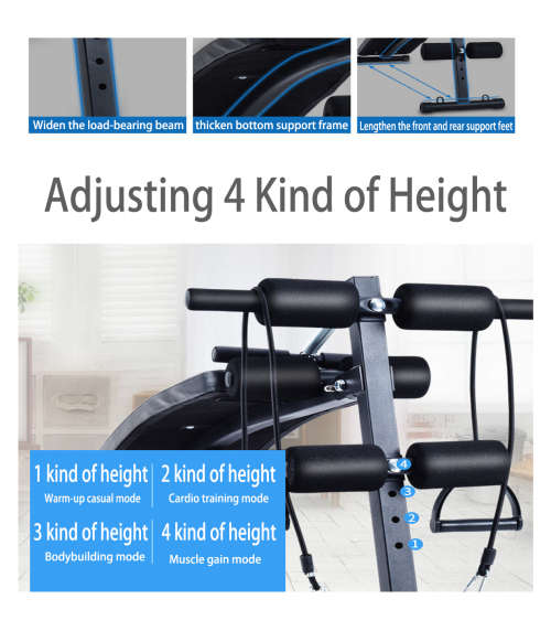 Multifunctional Sit Up Bench Abdominal Training Supine Board